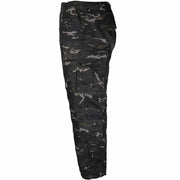 ACU Military Style Combat Trousers Black BTP - Goarmy