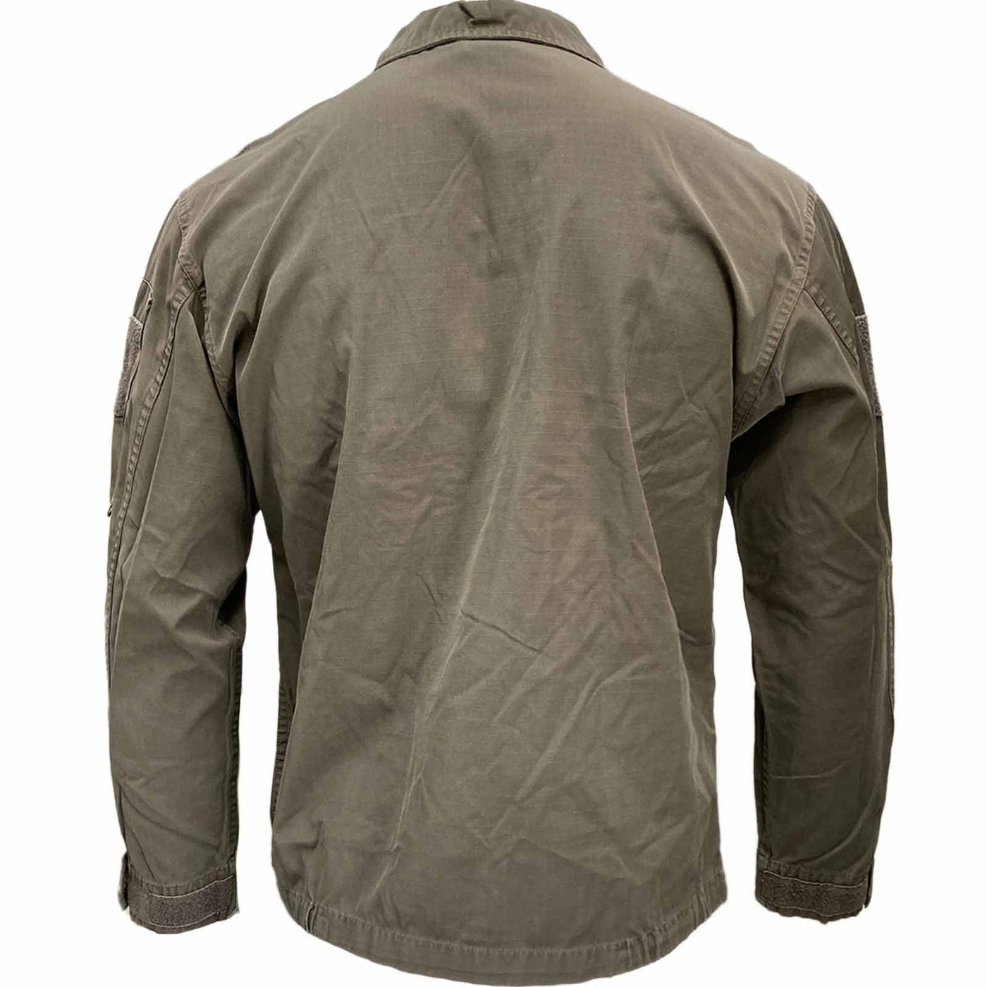 100% Cotton Ripstop Field Shirt - Black, Olive, Navy & Woodland Camo - Button Front, Chest Pockets