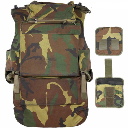 Body Armour Protective Vest, AP98 Woodland - Goarmy