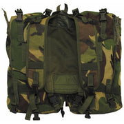 British Army 90L Short Back DPM Bergen With Side Pouches - Goarmy