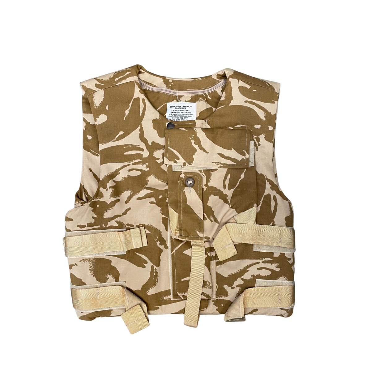 British Army ECBA Body Armour DPM Desert Camo — Goarmy