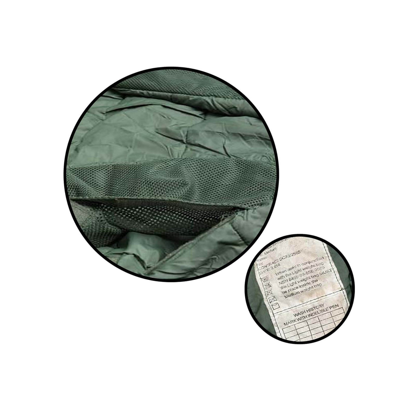 British Army Medium Weight Winter Sleeping Bag Army Sleeping Bag — Goarmy