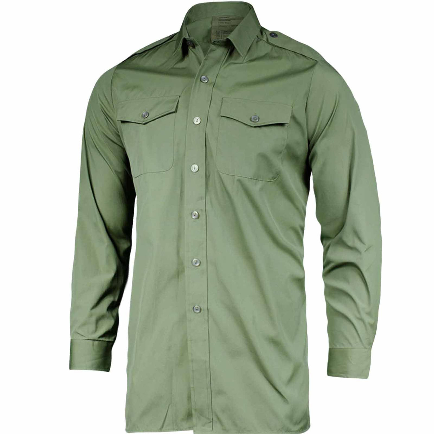 T-shirt De Combat Armée Anglaise – Vert Olive – Taille M (UK) / L (FR) – Respirant