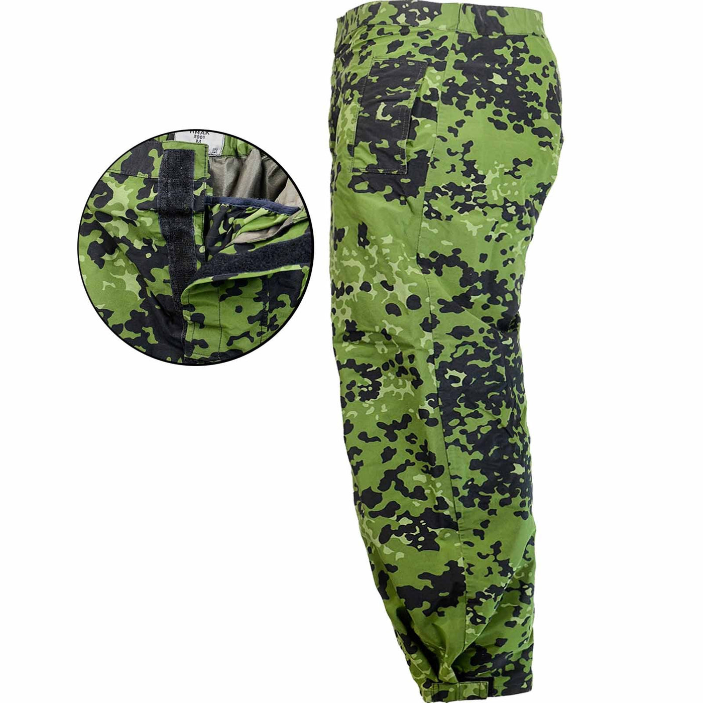 TACGEAR brand leg gaiters Danish M84 camo pattern waterproof metal hooks NEW