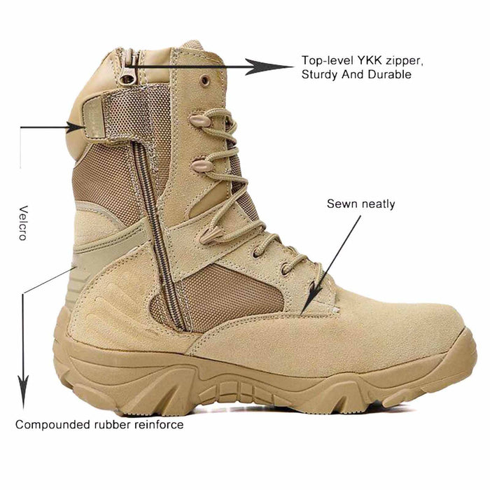 Delta Tactical Boots Tan - Goarmy