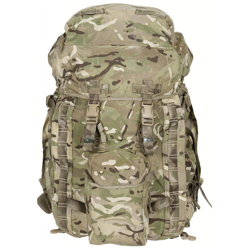 DISTRESSED British Army MTP Bergen Short Back Without Side Pouches - Goarmy