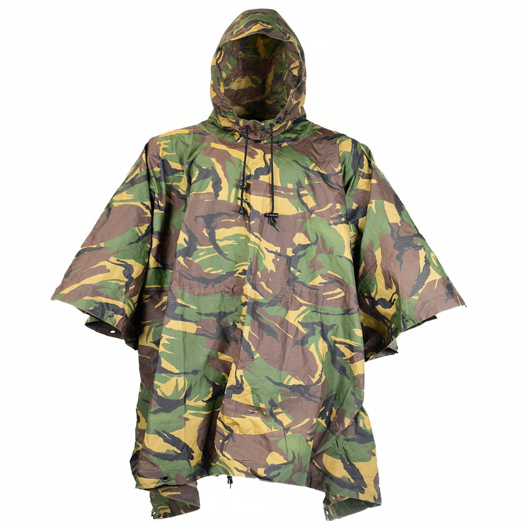 Dutch Army DPM Waterproof Military Poncho