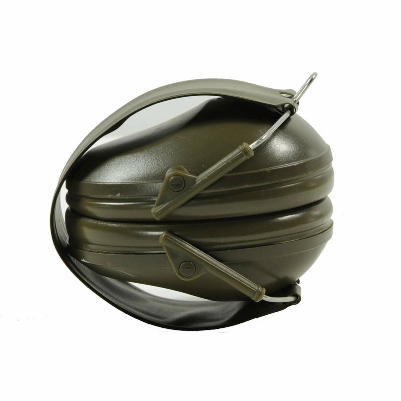 Army Ear Ear Defenders Genuine issue ear defenders to the British Army, these are generic unlabelled Peltor Bullseye 1 Ear Defenders, the item may vary from picture shown.