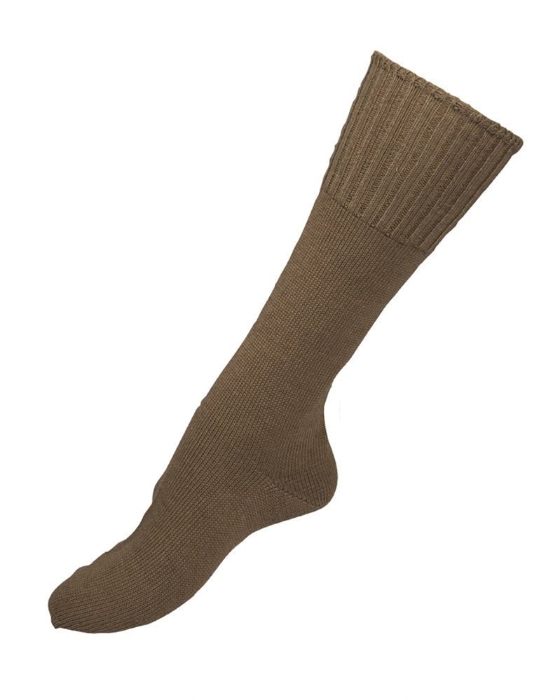 Italian Army Wool Mix Socks Coyote - Goarmy