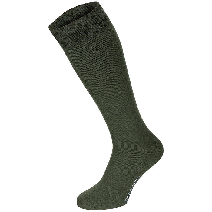 Knee Length Winter Socks "Esercito" Olive 3 pack - Goarmy
