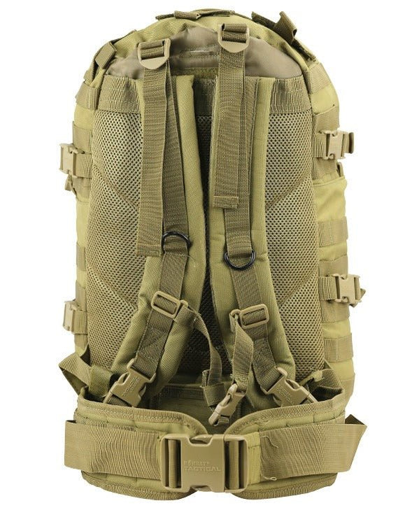 MFH US Assault II Tactical Backpack 40L Ergonomic MOLLE System Hydration Ready