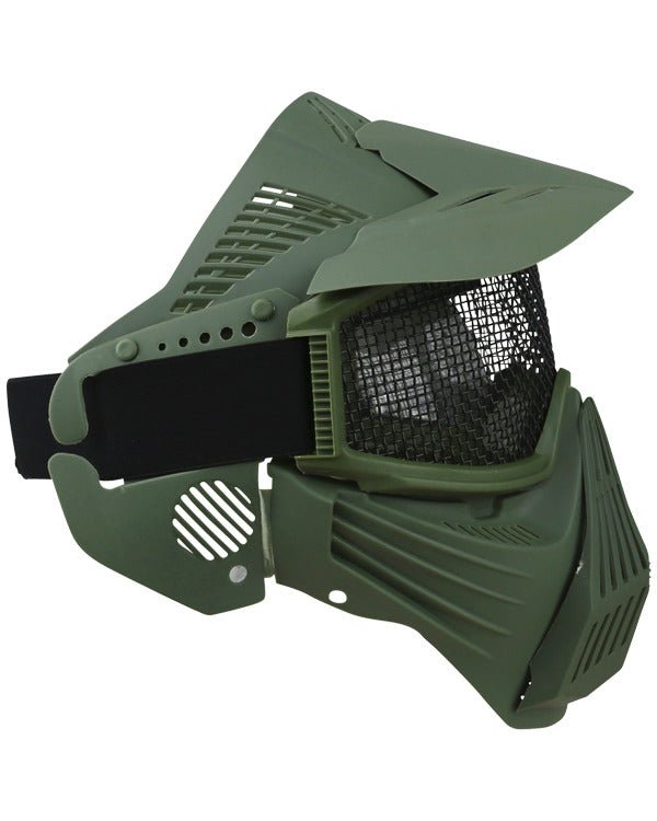 Kombat UK Full Face Mesh Mask - Airsoft Mask - Goarmy