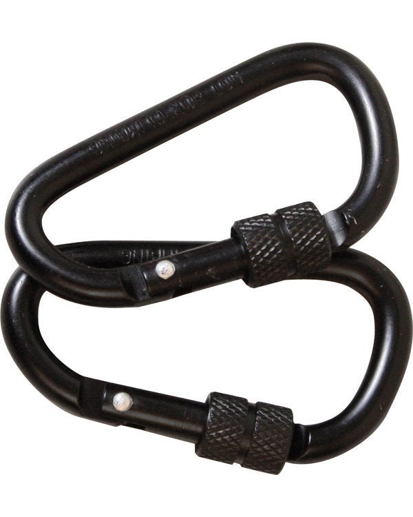 Locking Carabiner Pair - 6mm - Goarmy