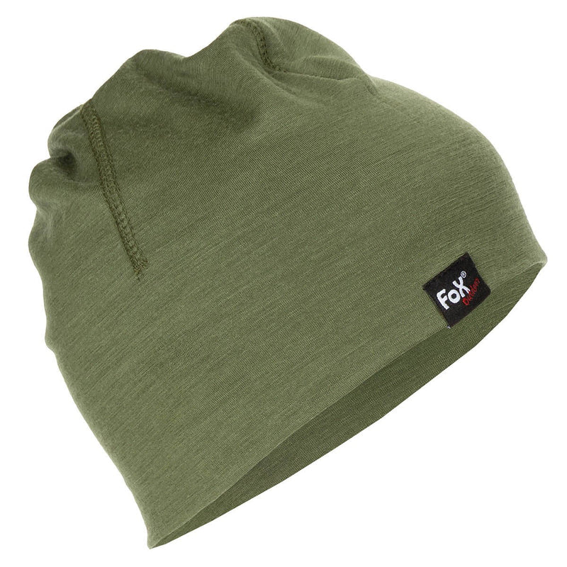 Merino wool Beanie Olive - Goarmy