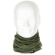 Merino Wool Snood Scarf Olive - Goarmy