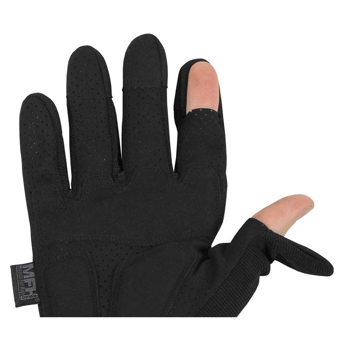 MFH Tactical Action Gloves Black - Goarmy