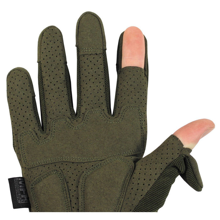 MFH Tactical Action Gloves Olive - Goarmy