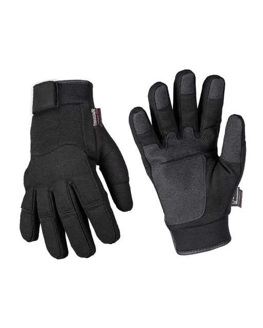 Mil-Tec Black Combat Winter Gloves - Goarmy