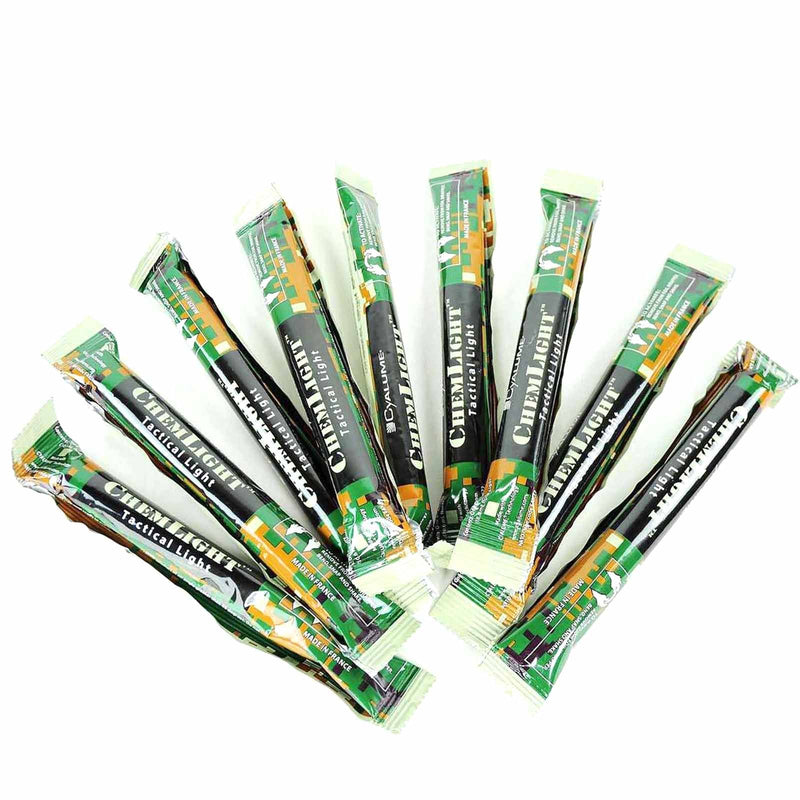 Military Issue Cyalume Sticks - Box of 10 - Goarmy