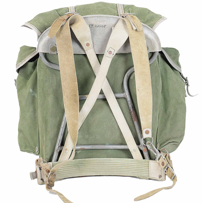 Norwegian Vintage Rucksack Olive - Goarmy