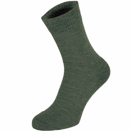 Olive Merino Wool Socks - Goarmy