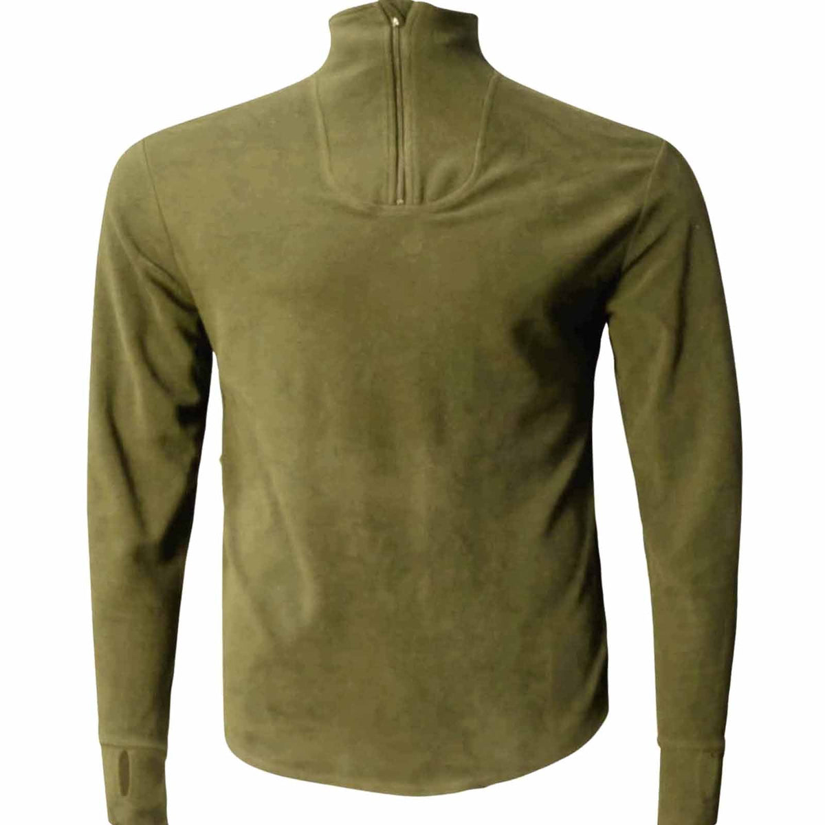 Olive PCS Army Fleece Top — Goarmy