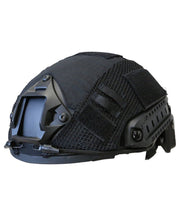 Tactical Fast Helmet Cover Black - Goarmy