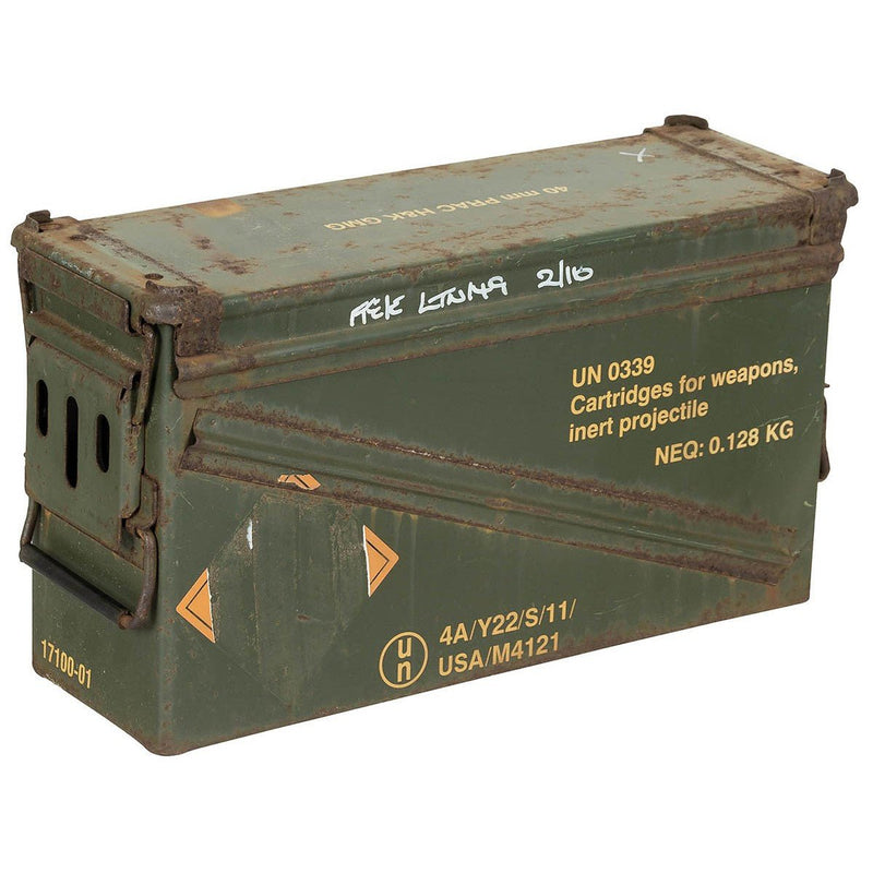 U.S Army Ammo Tin 46 x 15.5 x 25cm - Goarmy