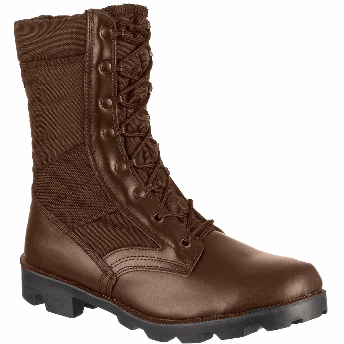 US Jungle Men's Brown Waterproof Combat Military Boots — Goarmy